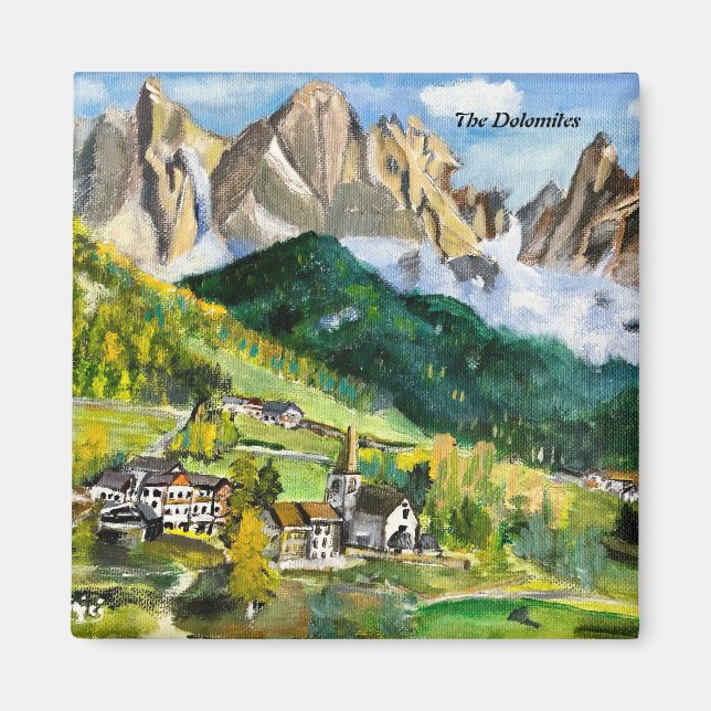 The Dolomites Magnet (Front)