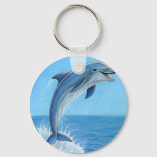 The Dolphin’s Silent Dance Keychain