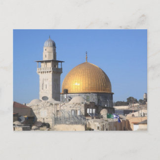 The Dome of the Rock , Al Aqsa, Jerusalem Postcard