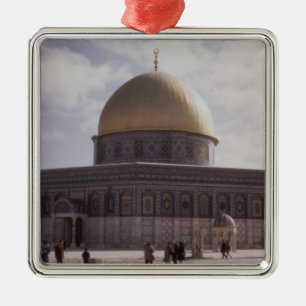 The Dome of the Rock, built AD 692 Metal Ornament