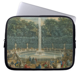 The Domes in the Garden at Versailles, pub. by Lau Laptop Sleeve