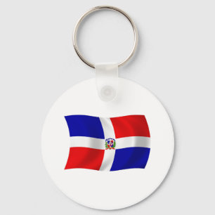 The Dominican Republic Flag Keychain