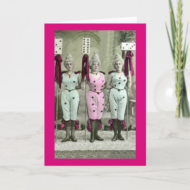 The Domino Girls Card (Front)