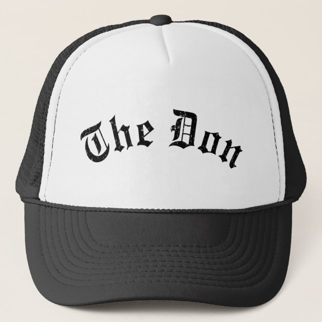 the-don Godfather Trucker Hat (Front)