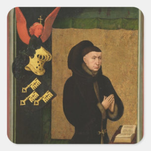 The Donor, Chancellor Nicholas Rolin Square Sticker
