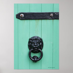 The door knocker of the Gardner Poster
