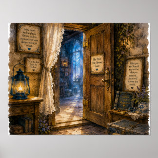 The Door That Opened Twice, Plate RH-WC-018 Poster