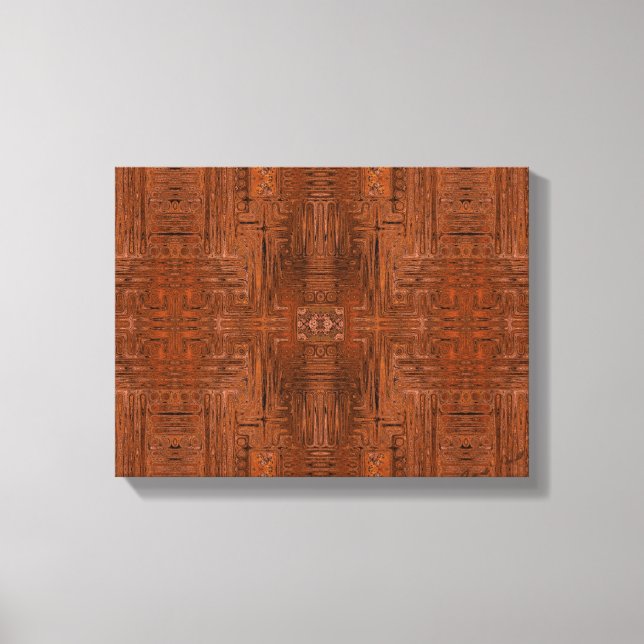 The Doors of Zanzibar: Cayenne Canvas Print (Front)