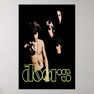 The Doors ULTRA RARE 1967 Affiche Promo Impression