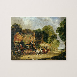 The Dorking and London Royal Mail leaving the 'Mar Jigsaw Puzzle