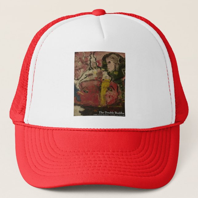 The Double buddha Trucker Hat (Front)
