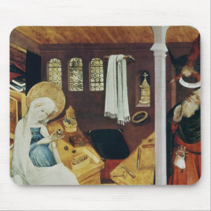 The Doubt of St. Joseph, c.1410-20 Mouse Pad