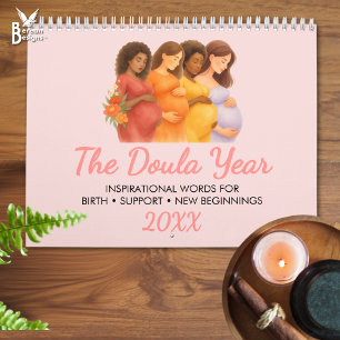 The Doula Year Gift for Birth Workers Midwives Calendar