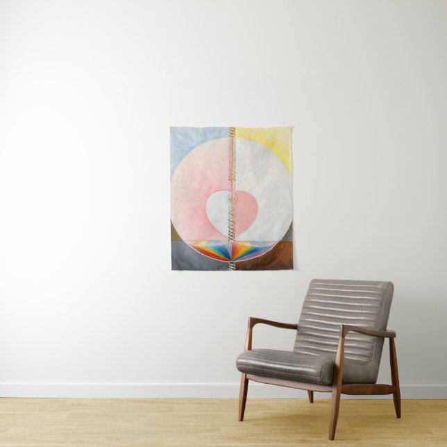 The Dove by Hilma af Klint Tapestry (In Situ)