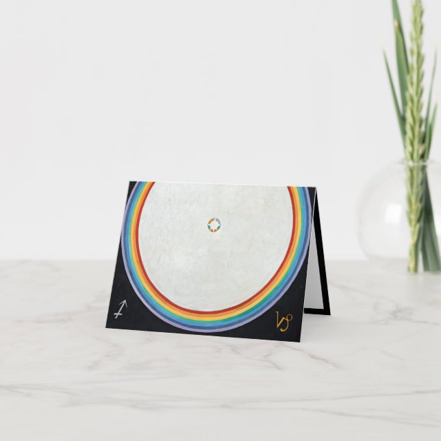 The Dove, No.14. by Hilma af Klint Card (Front)