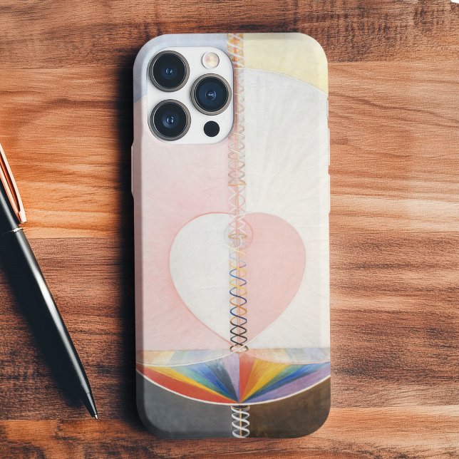 The Dove, No. 1, Hilma af Klint, Heart Case-Mate iPhone Case (Creator Uploaded)