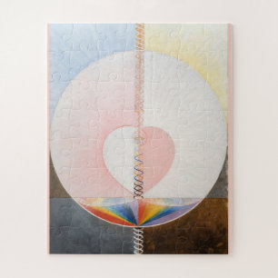 The Dove, No. 1, Hilma af Klint, Heart  Jigsaw Puzzle