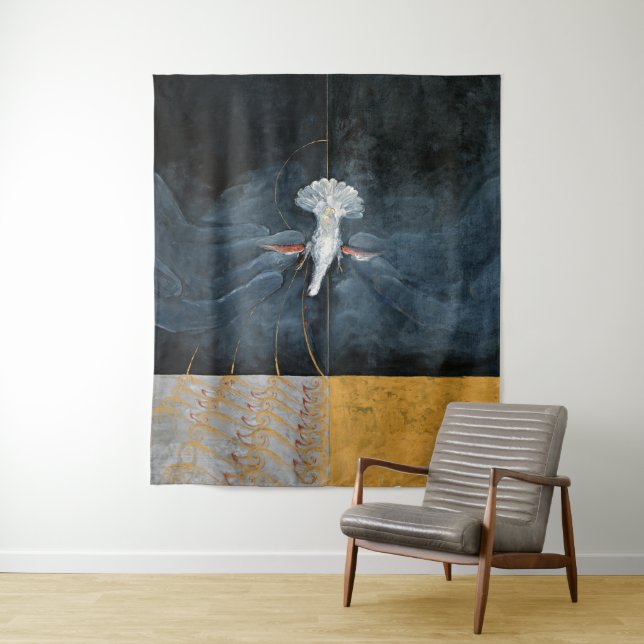 The Dove, No 5 | Hilma af Klint Tapestry (In Situ)