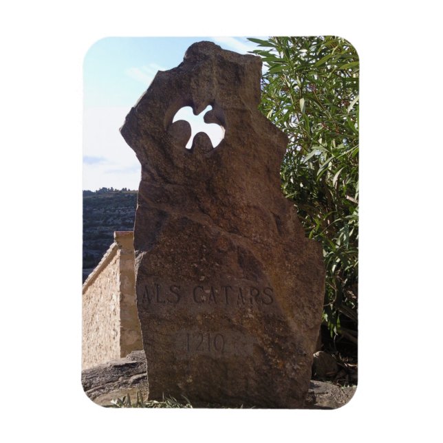 The Dove of Pierre  Magnet (Vertical)