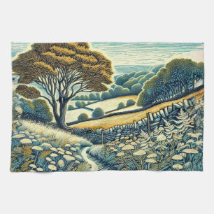 The Downs Kitchen Towel