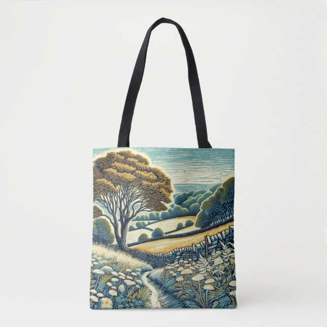 The Downs Tote Bag (Front)