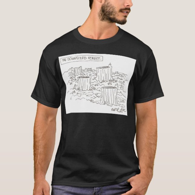 The downsized foret T-Shirt (Front)