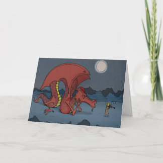 The Dragon and the Violin Card