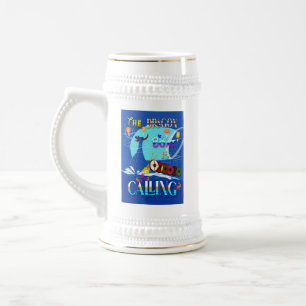The Dragon Boat Is Calling Beer Stein