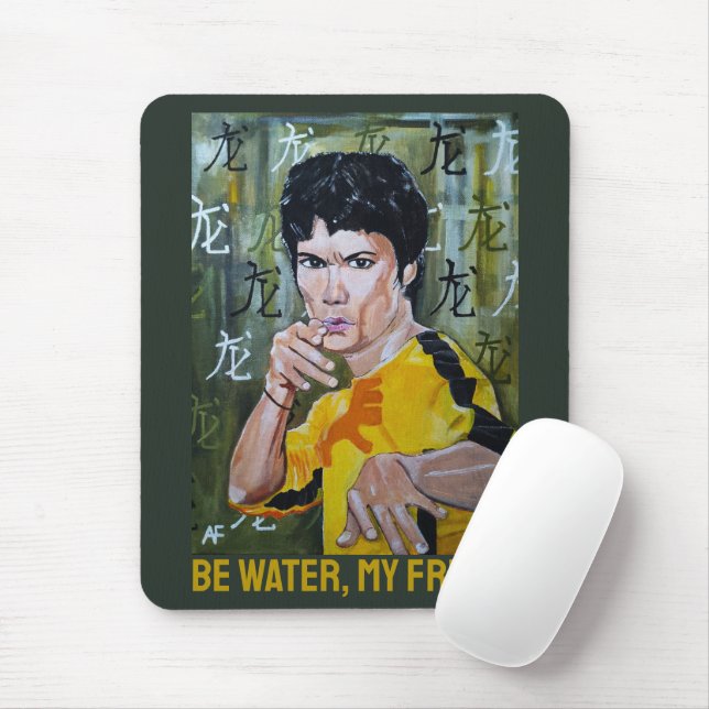 The Dragon Painting by Alfred Fox Mouse Pad (With Mouse)