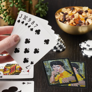 The Dragon Painting by Alfred Fox Playing Cards