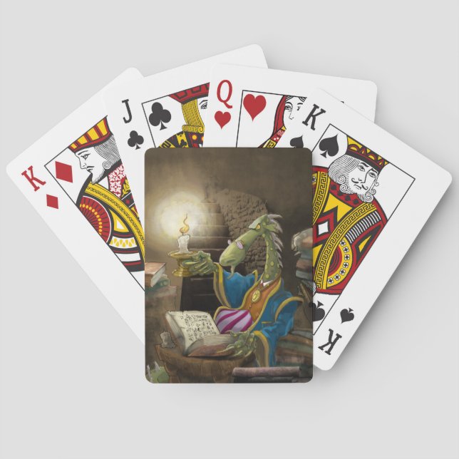 the dragon playing cards (Back)