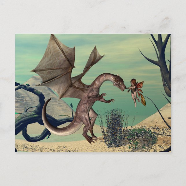The dragon postcard (Front)
