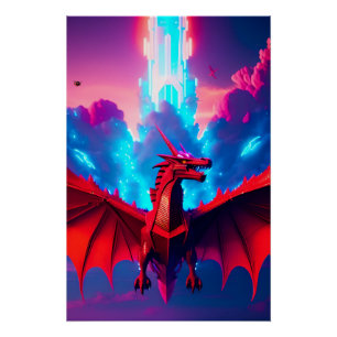 The Dragon Starship Poster