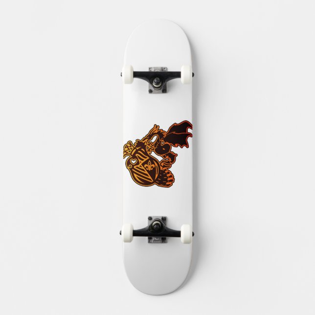 The_Dragon_Strikes Skateboard (Front)