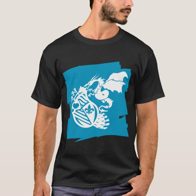 The_Dragon_Strikes T-Shirt (Front)