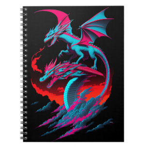 The Dragon Surf Rider Notebook