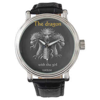 The Dragon with the Girl Tattoo – Funny Dark  Watch