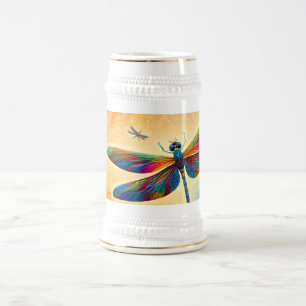 The Dragonfly's Journey Beer Stein