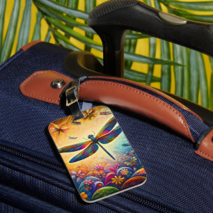 The Dragonfly's Journey  Luggage Tag