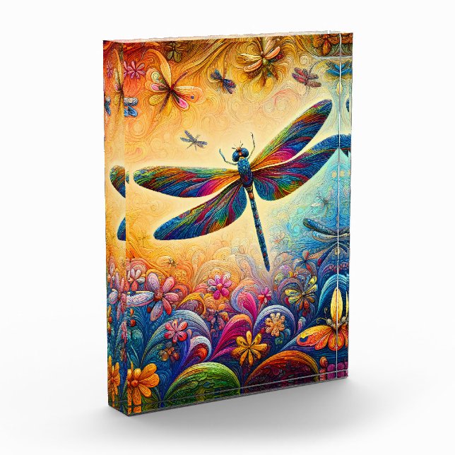 The Dragonfly's Journey  Photo Block (Left)