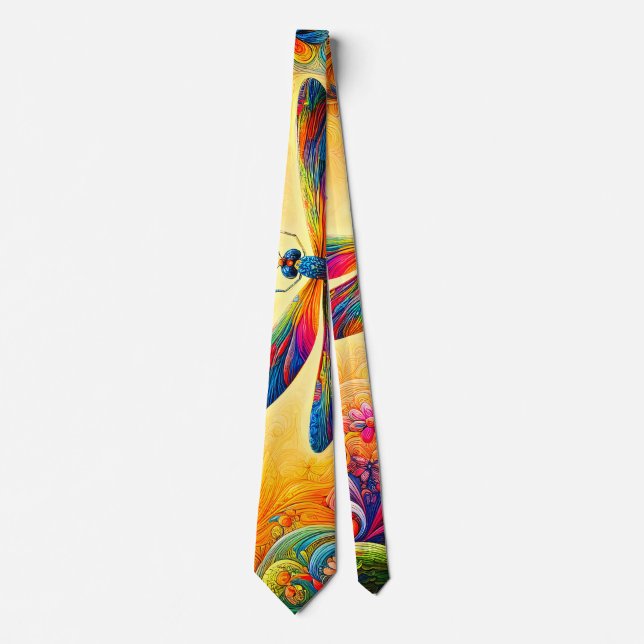 The Dragonfly's Journey  Tie (Front)