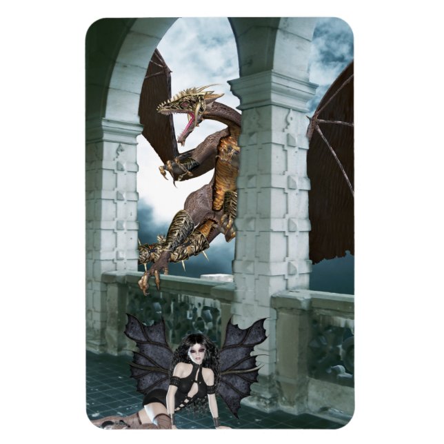 The Dragon's Lair Magnet (Vertical)
