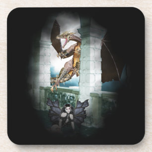 The Dragon's Lair Vignette Coaster
