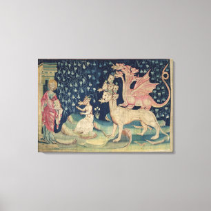 The Dragons Vomiting Frogs Canvas Print