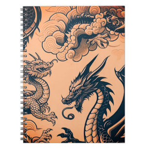 The Dragons War Orange Skies Notebook
