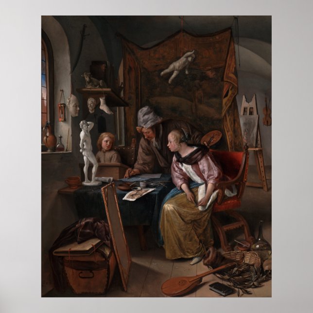 The Drawing Lesson Poster (Front)
