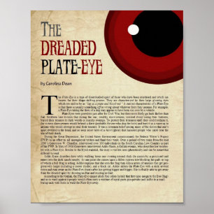 The Dreaded Plate-Eye Poster