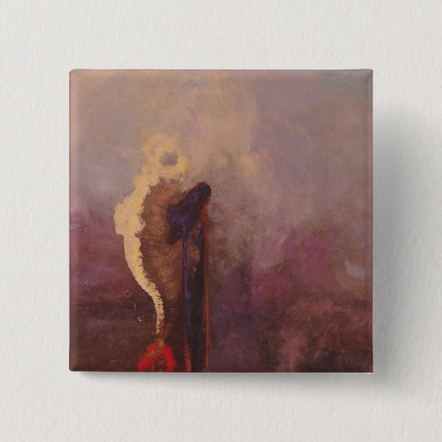 The Dream, 1904 2 Inch Square Button (Front)
