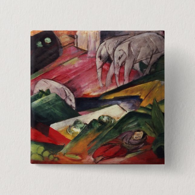 The Dream 2 Inch Square Button (Front)