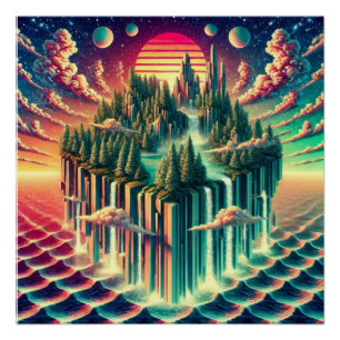 The Dream Island: A Metaphoric Voyage Poster